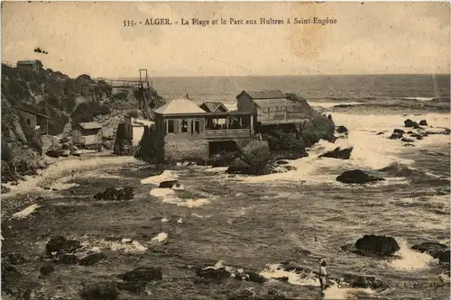 Alger, La Plage det le Parc aux hultres a Saint-Eugene -362260