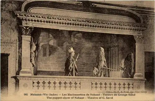 Nohant-Vic - LEs Marionettes de Nohant -442726