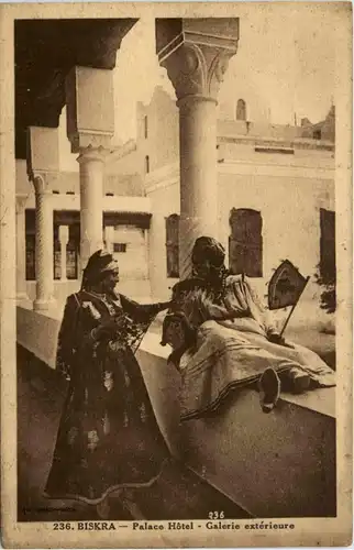 Biskra, Palace Hotel - Galerie exterieure -362356