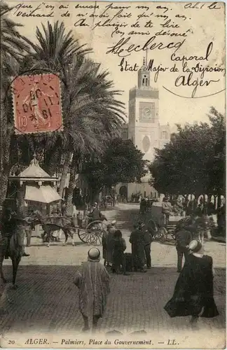 Alger, Palmiers, Place du Gouvernement -362340