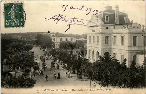 Maison Carree, Rue dÀlger et Place de la Mairie -363066