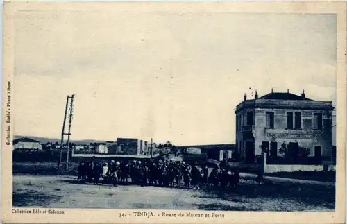 Tindja, Route de Mateur et Poste -363642