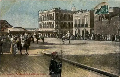 Oran, Fantasia au village negre -362496