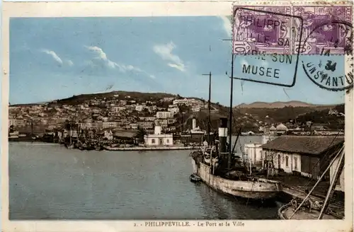 Philippeville, Le Port et la Ville -362138