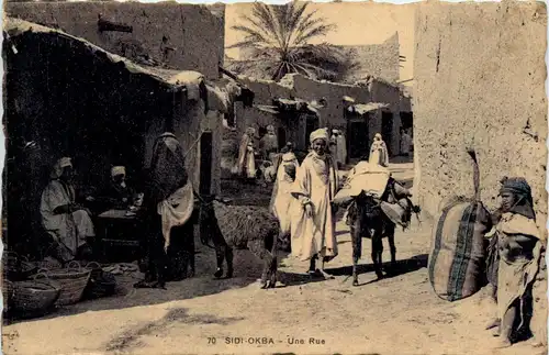 Sidi-Okba, une Rue -363552