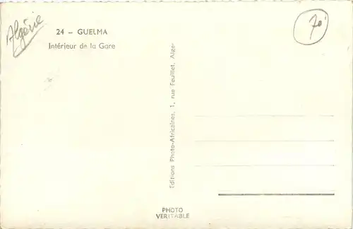 Guelma, Interieur de la Gare -362740