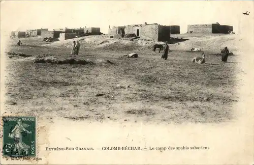 Extreme-Sud Oranais, Colomb-Bechar, Le camp des spahis sahariens -362836