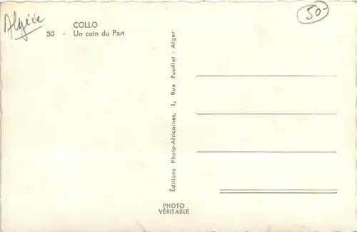 Collo, Un coin du Port -362800