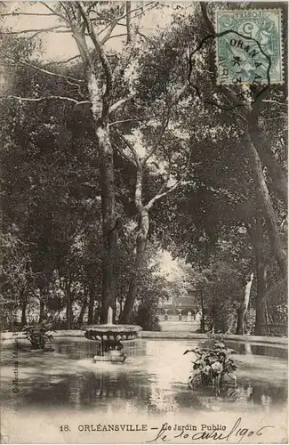 Orleansville, Le Jardin Public -362920