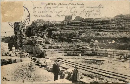 Guelma, Ruines du Theatre Romain -362718