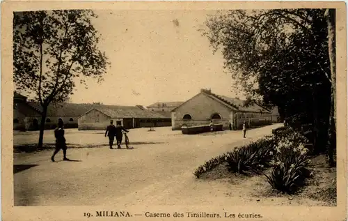 Miliana, Caserne des Tirailleurs, Les ecuries -363004