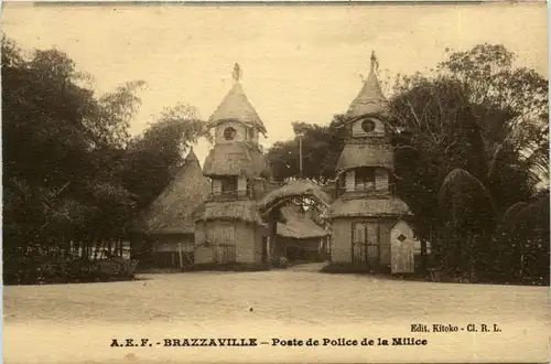 Brazzaville - Poste de Police -444084