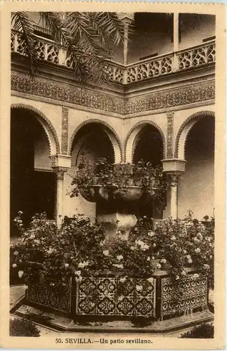 Sevilla - Un patio sevillano -444164