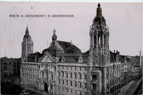 Berlin - Amtsgericht in der Grunerstrasse -70900