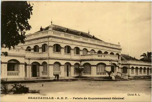 Brazzaville - Palais de Gouvernement -444078