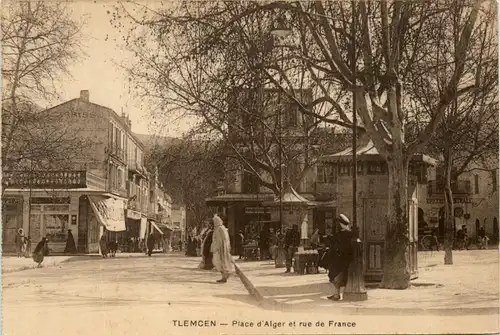 Tlemcen, Place dÀlger et rue de France -363404