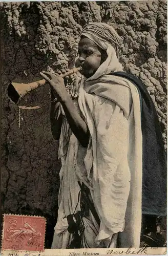 Algerien sonstige, Negro Musicien -363720