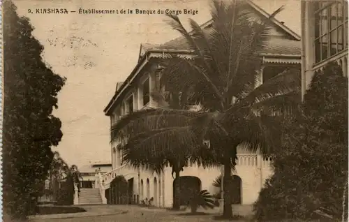 Kinshasa - Etablissement de la Banque du Congo Belge -445044