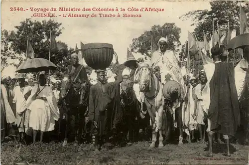 Guinee - Voyage du Ministre des Colonies -444072