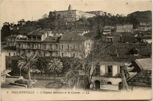 Philippeville, L`Hopital Militaire et la Caserne -362954