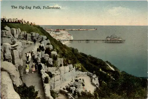 Folkestone - Zig-Zag Path -445204