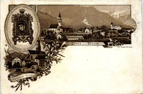 Gruss aus Absam - Litho -71736