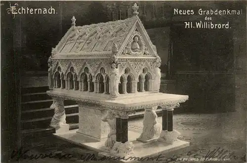 Echternach - Neues Grabmal des Willibrord -445634