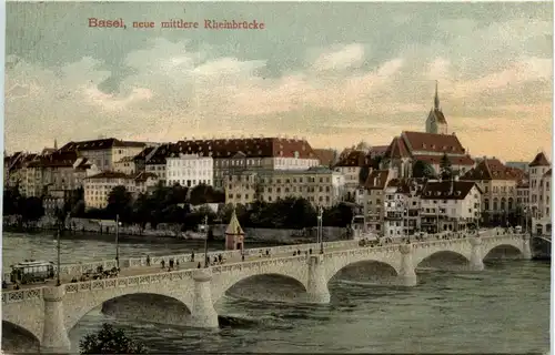 Basel - neue mittlere Rheinbrücke -443910