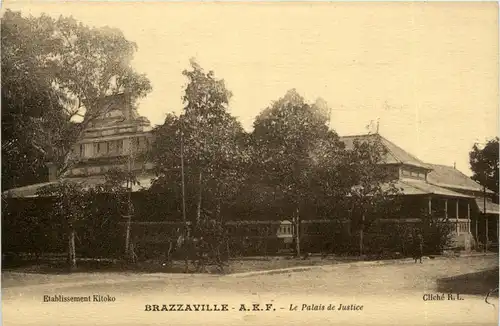 Brazzaville - Le Palais de Justice -444090