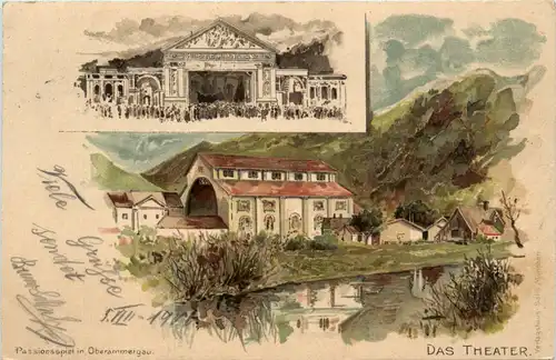 Oberammergau - Litho -72250