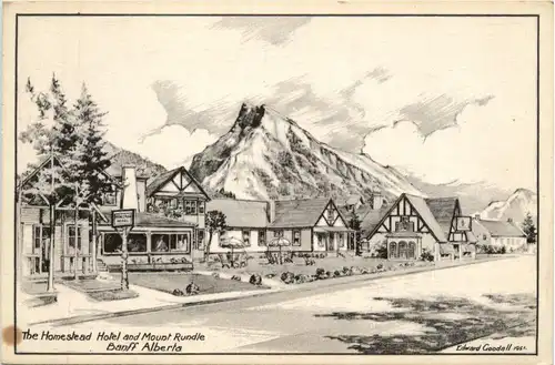 Banff Alberta - Homestead Hotel -444552