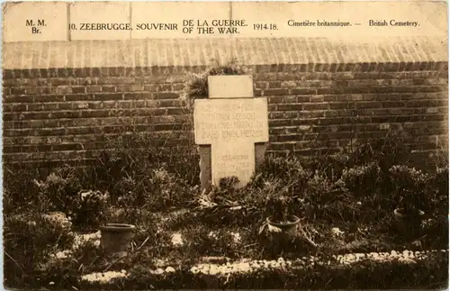 Zeebrugge - Cimetiere britannique -445684