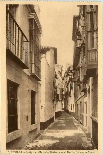 Sevilla - La tipica calle -444170