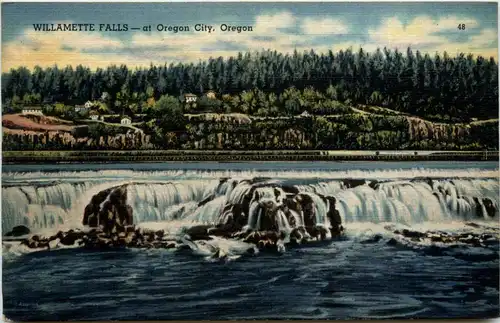 Willamette Falls - Oregon -445438