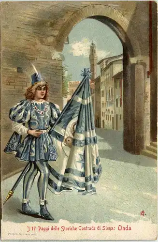 Paggi delle Storiche Contrade di Siena - Onda -72430