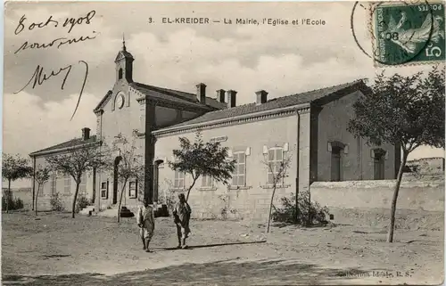 El-Kreider, La Meirie, lÈglise et lÈcole -363534