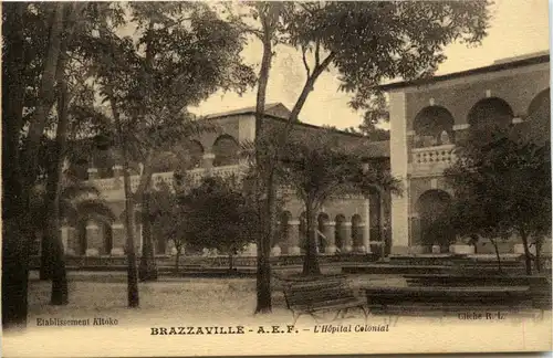 Brazzaville - Hopital Colonial -444330
