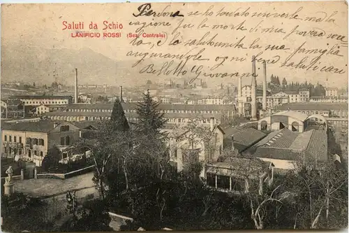 Saluti da Schio - Lanificio Rossi -72530