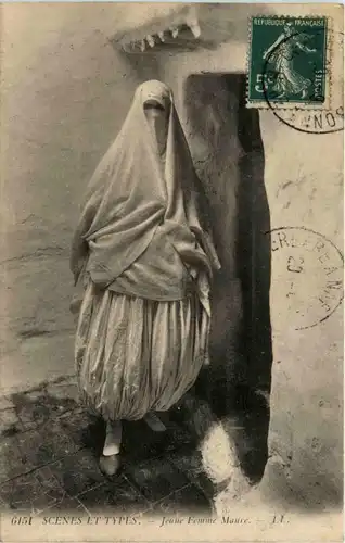 Algerien sonstige, Jeune Femme Maure -363694