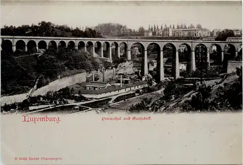 Luxembourg - Petrusthal und Gasfabrik -444876