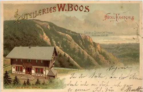 Col de la Schlucht - Hotelleries W. Broos -73250