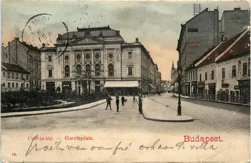 Budapest - Corvinplatz -445492