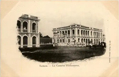 Saigon - caserne d infanterieue -446498