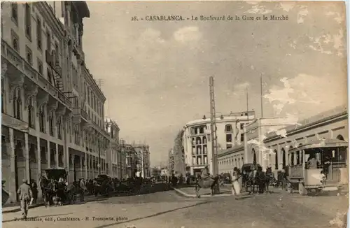 Casablanca - Le Boulevard de la Gare -446642