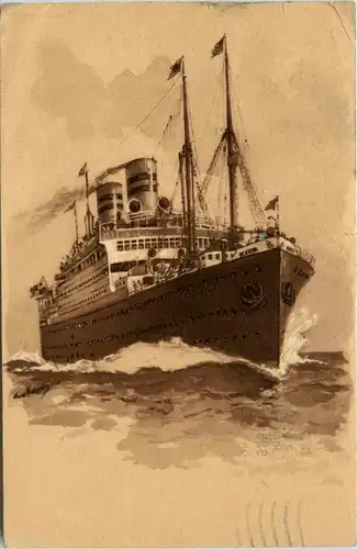 Harriman Line - Steamer Cleveland -73506