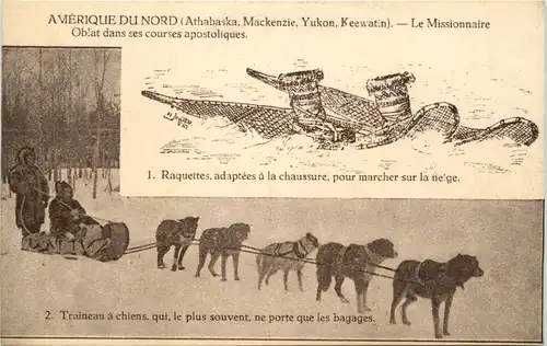 Le Missionaire - Traineau a chiens -446898