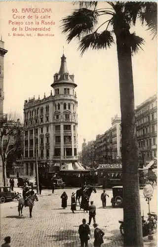 Barcelona - Cruce de la calle Pelayo -447132
