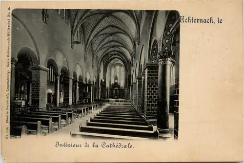 Echternach - Interieur de la Cathedrale -445630