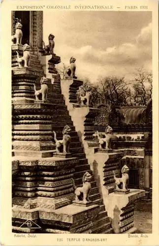 Paris - Exposition Coloniale 1931 - Angkor -447256
