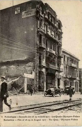 Solonique - Incendie des 1917 -446922